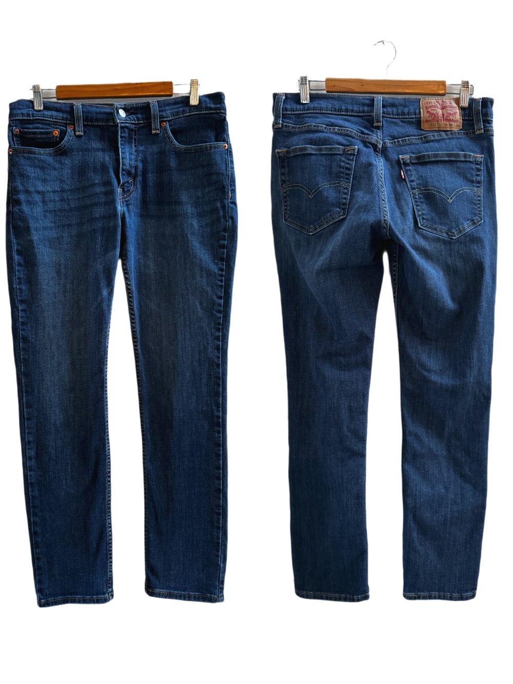 Levi’s 511 Dark Wash Straight Leg Jeans 32x31